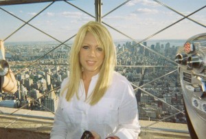 Here I am on Top of the Empire State Building!  I <3 NY! 